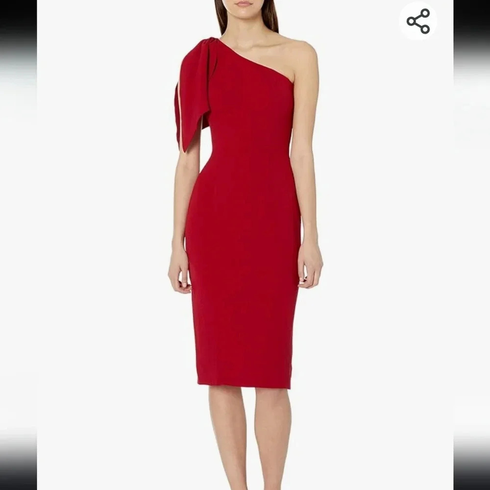 New Dress The Population Tiffany Garnet Red‎ Dress XS